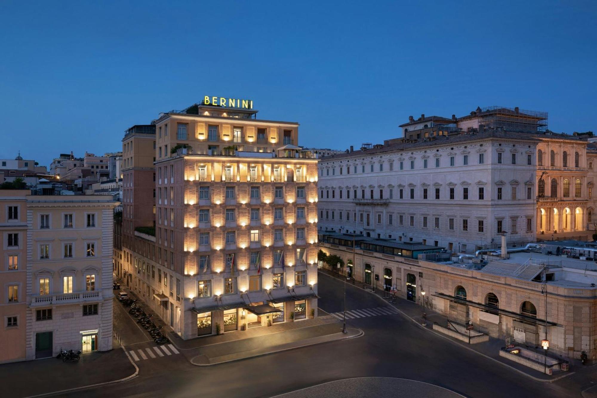 Hotel Sina Bernini Bristol, Autograph Collection Rzym Zewnętrze zdjęcie
